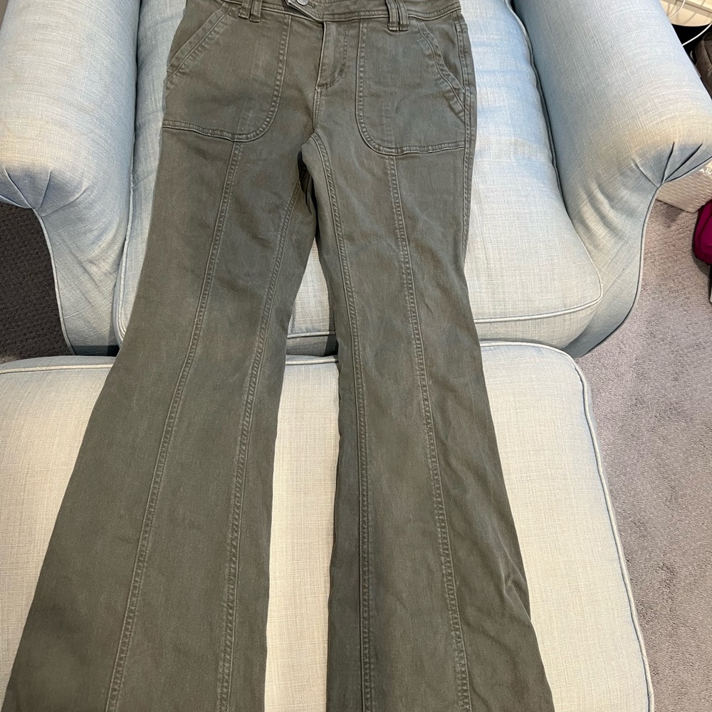 Garage Olive Green Pants